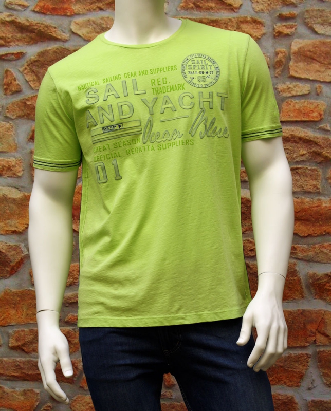 Pánská móda - Pánské triko Jossi 279 zelené